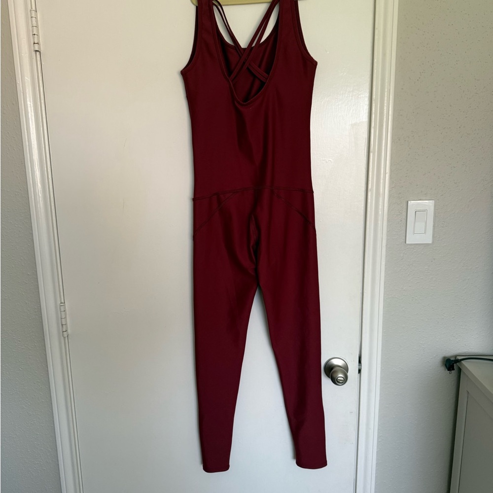 Red Activewear Set Ghost Flower - image 3